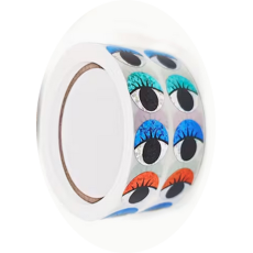 Laser Eye Stickers - pack of 50 pairs